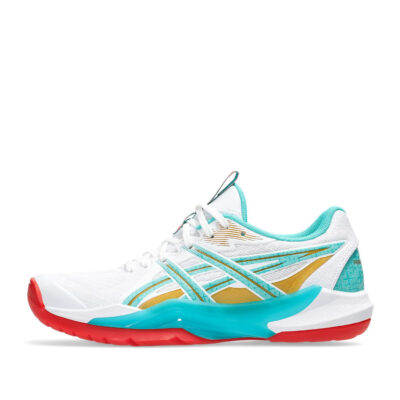 Tenis de Voleibol Asics Powerbreak FF White Sea Glass Mujer