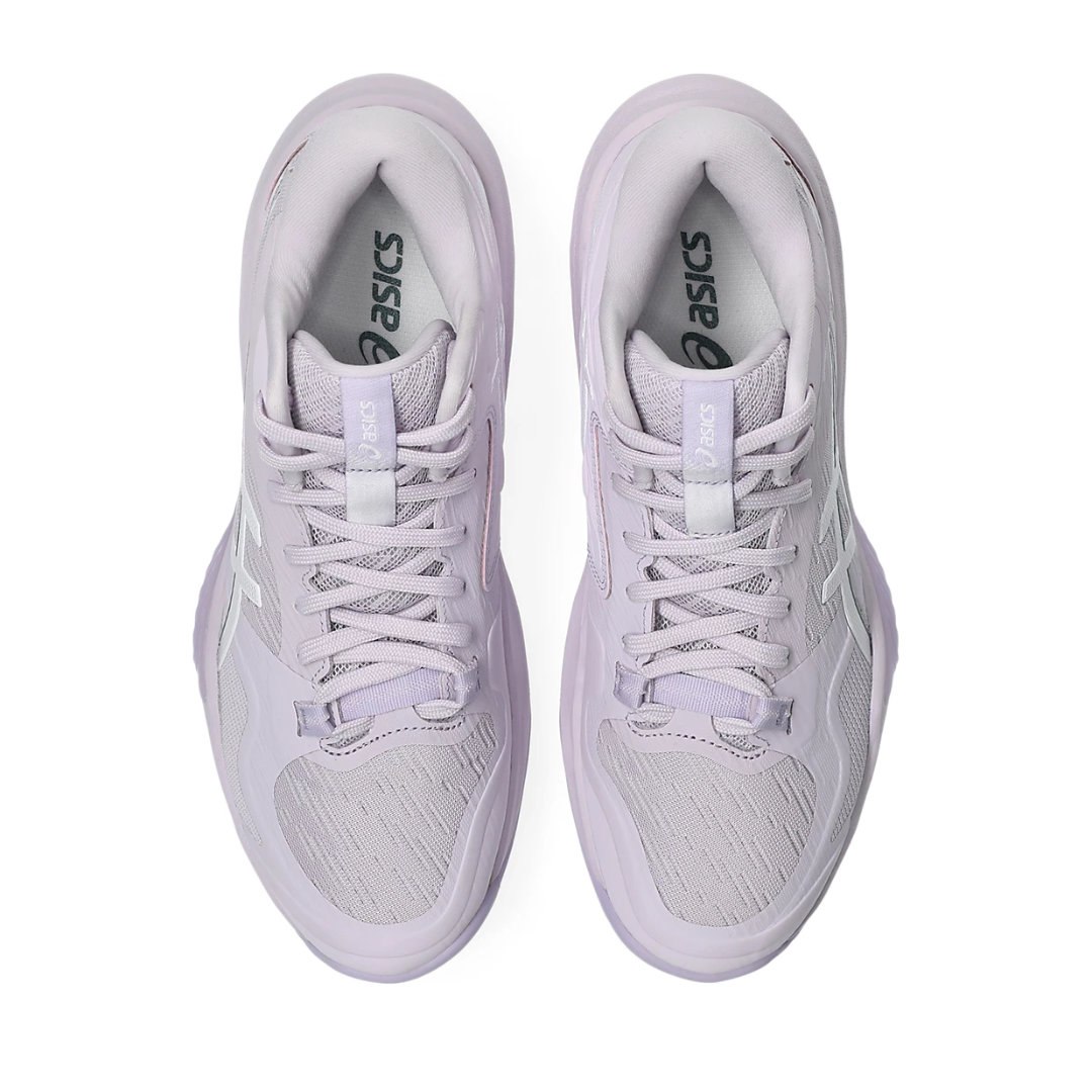 Tenis de Voleibol Asics Sky Elite FF MT 4 White Dahlia Murasaki Mujer