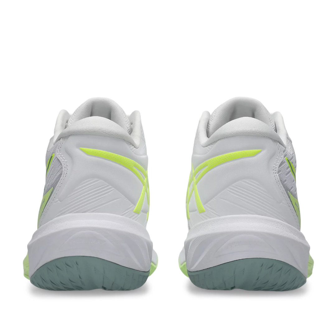 Tenis de Voleibol Asics Sky Elite FF MT 4 White Illuminate Yellow Mujer