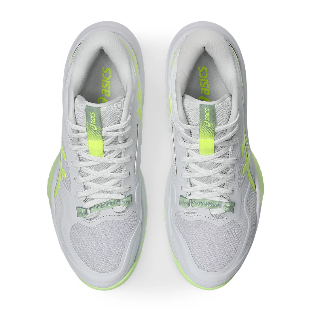 Tenis de Voleibol Asics Sky Elite FF MT 4 White Illuminate Yellow Mujer