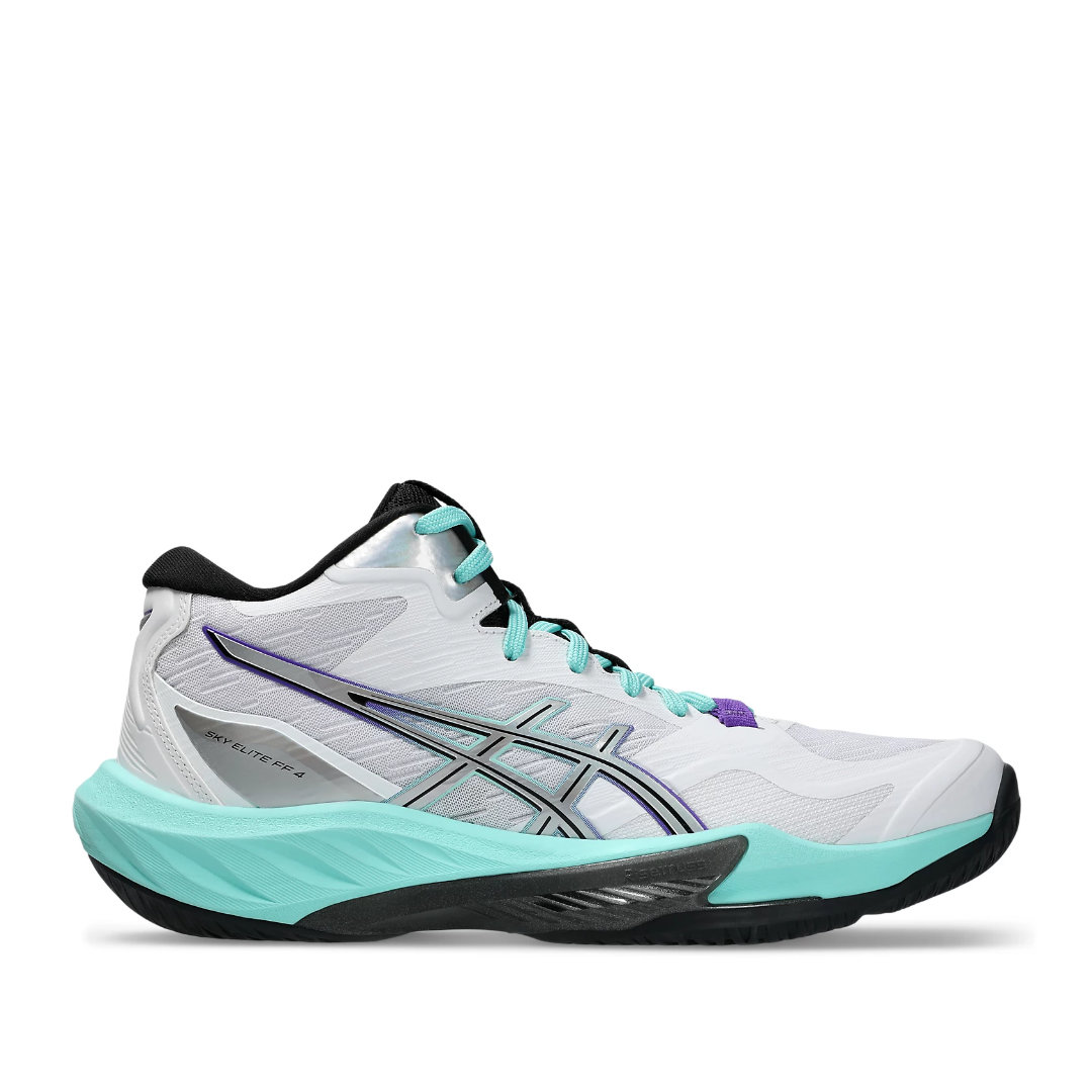 Tenis de Voleibol Asics Sky Elite FF MT 4 White Radiant Amethyst Mujer