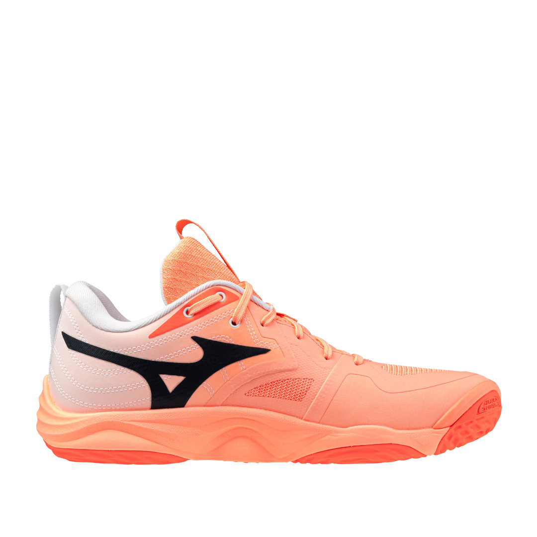 Tenis de Voleibol Mizuno Wave Momentum 4 Elite Coral Lava Orange