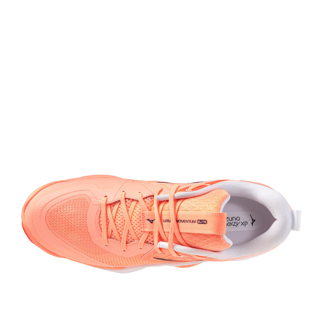 Tenis de Voleibol Mizuno Wave Momentum 4 Elite Coral Lava Orange