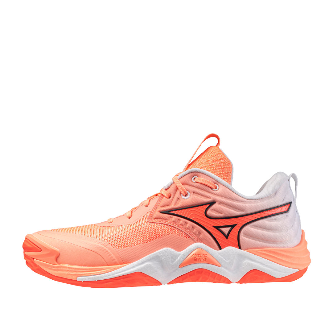 Tenis de Voleibol Mizuno Wave Momentum 4 Elite Coral Lava Orange