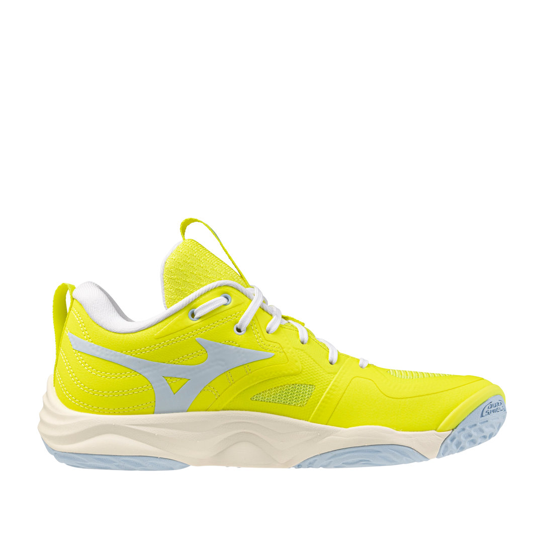 Tenis de Voleibol Mizuno Wave Momentum 4 Elite Jasper Yellow Blue Finch