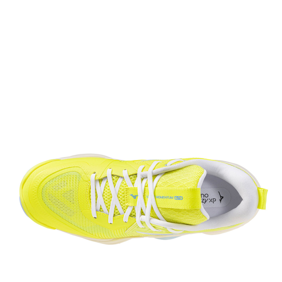 Tenis de Voleibol Mizuno Wave Momentum 4 Elite Jasper Yellow Blue Finch