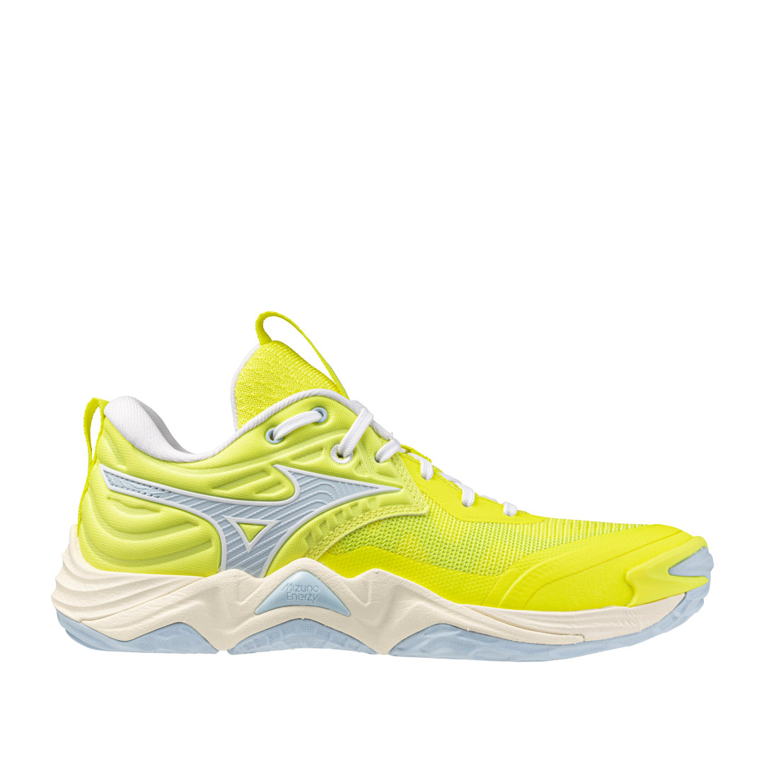 Tenis de Voleibol Mizuno Wave Momentum 4 Elite Jasper Yellow Blue Finch