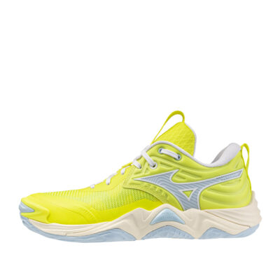 Tenis de Voleibol Mizuno Wave Momentum 4 Elite Jasper Yellow Blue Finch