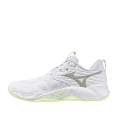 Tenis de Voleibol Mizuno Wave Momentum 4 Pro White Ambrosia Mujer