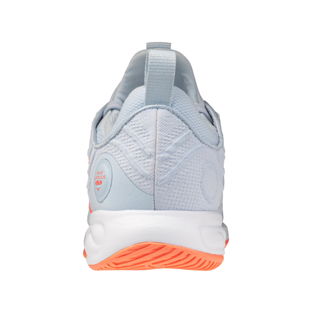 Tenis de Voleibol Mizuno Wave Luminous Elite Blue Finch Lava Orange