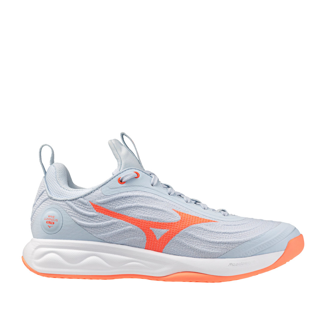 Tenis de Voleibol Mizuno Wave Luminous Elite Blue Finch Lava Orange